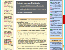 Tablet Screenshot of amfostacolo.ro